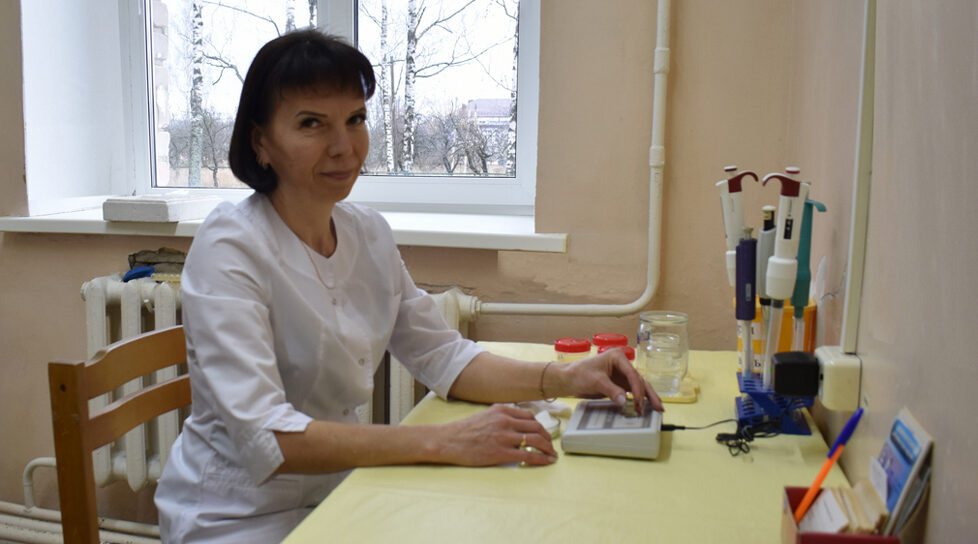 В Клетнянской больнице появился анализатор гемоглобина