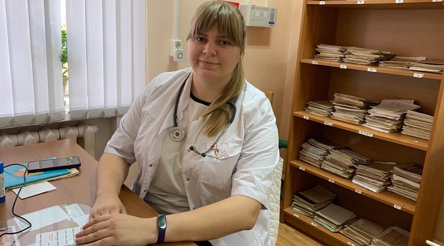 В стародубском селе Дохновичи трудится молодой фельдшер