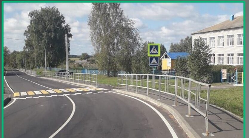 На Брянщине отремонтирован участок дороги «Комаричи-Лубошево»