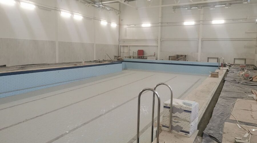 В брянской Унече физкультурно-спортивный комплекс планируют сдать к концу года