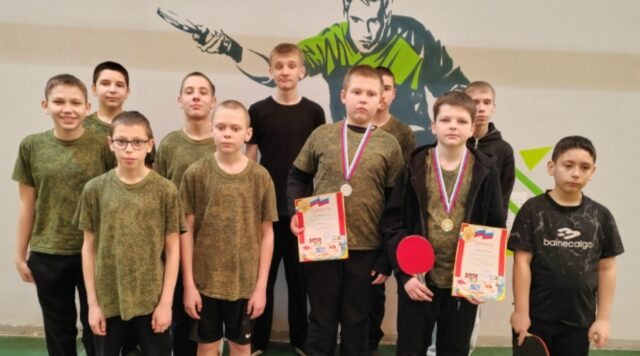 В Стародубской спортивной школе прошли соревнования по настольному теннису