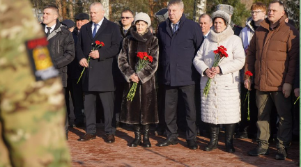 В Брянске почтили память легендарных бойцов шестой роты