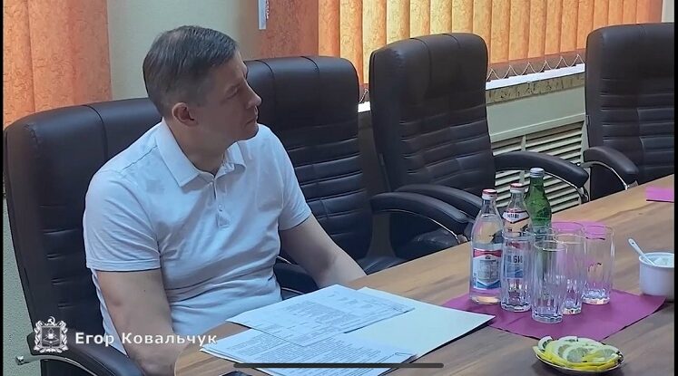 Врио губернатора Брянской области побывал в ЛНР