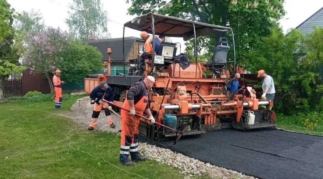 В Стародубе завершается ремонт улицы Заозёрной