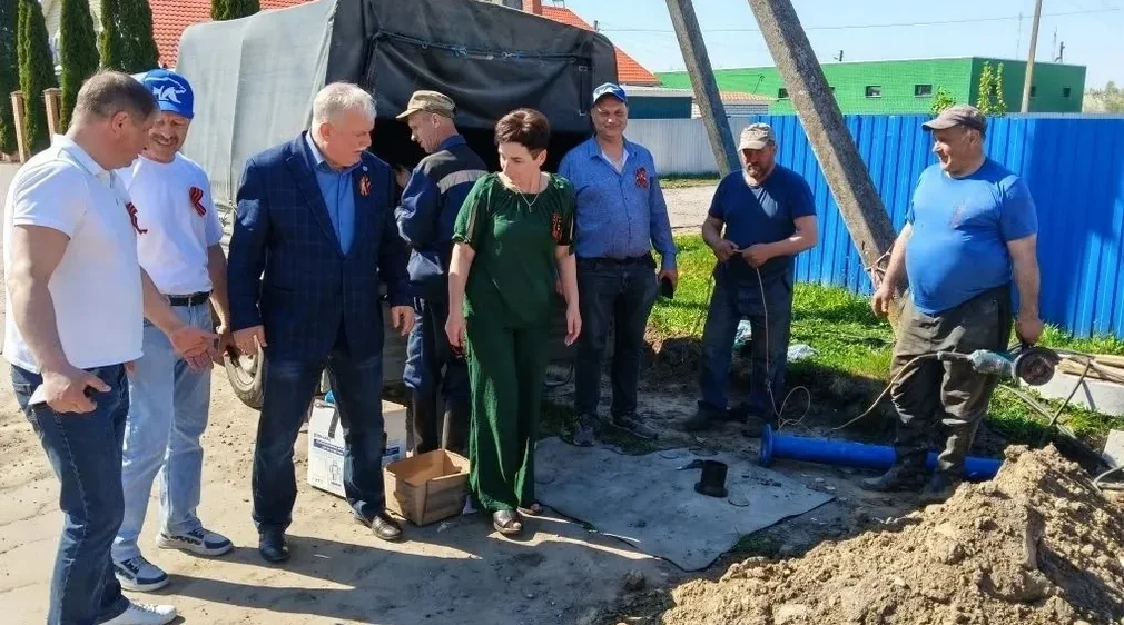 В Погаре проводится капитальный ремонт водопроводных сетей