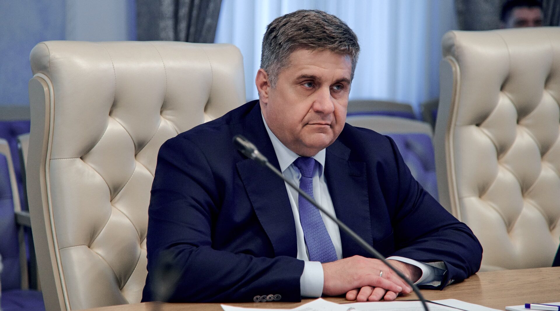 Егор Ковальчук провёл рабочую встречу с руководителем Федерального дорожного агентства Романом Новиковым