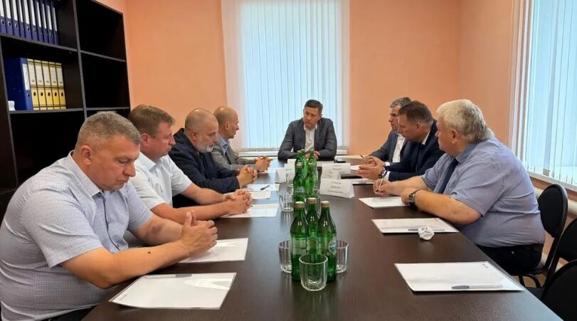 Врио губернатора Брянской области Егор Ковальчук побывал в Комаричском районе