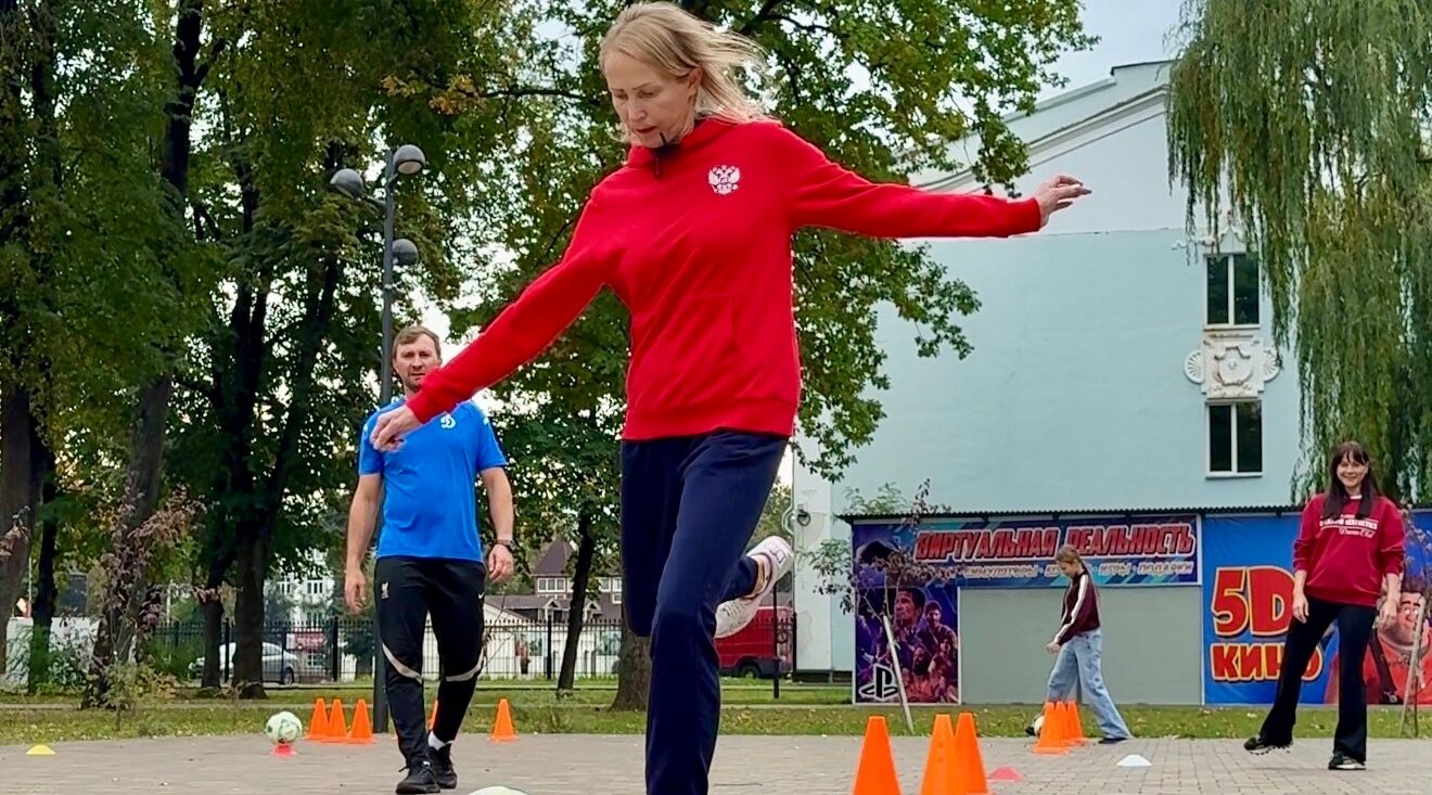 В Брянском парке прошёл «Час здоровья»
