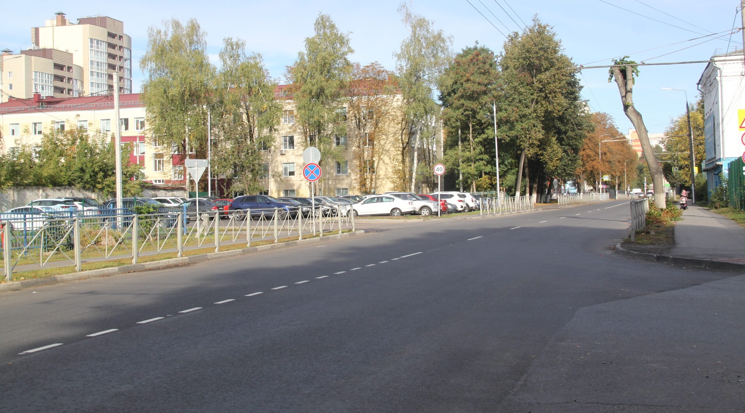 В Брянске капитально отремонтировали дороги к учреждениям здравоохранения