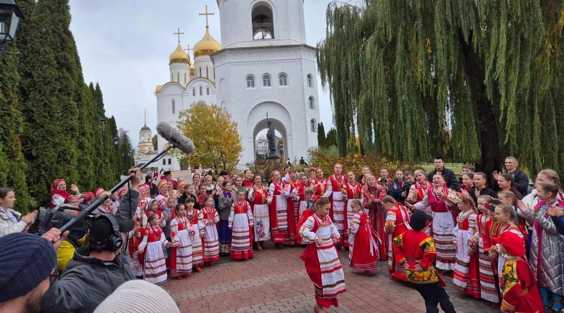 В Брянске прошли съёмки популярной передачи «Играй, гармонь любимая!»